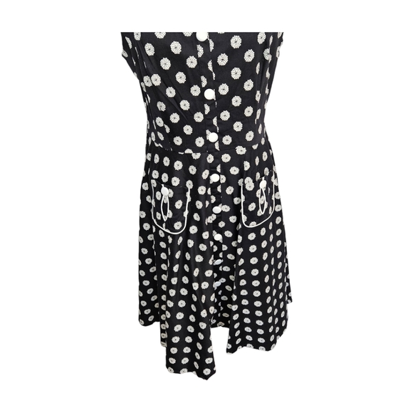 NWT Voodoo Vixen Polka Dot Pin-up Rockabilly Dress Size L - Picture 7 of 13